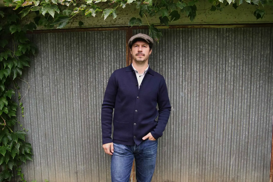 B60 – Button jacket – Marine