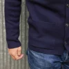 B60 – Button jacket – Marine