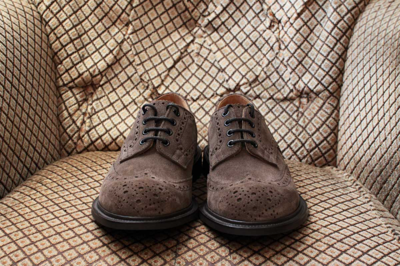 Bourton Brown Suede