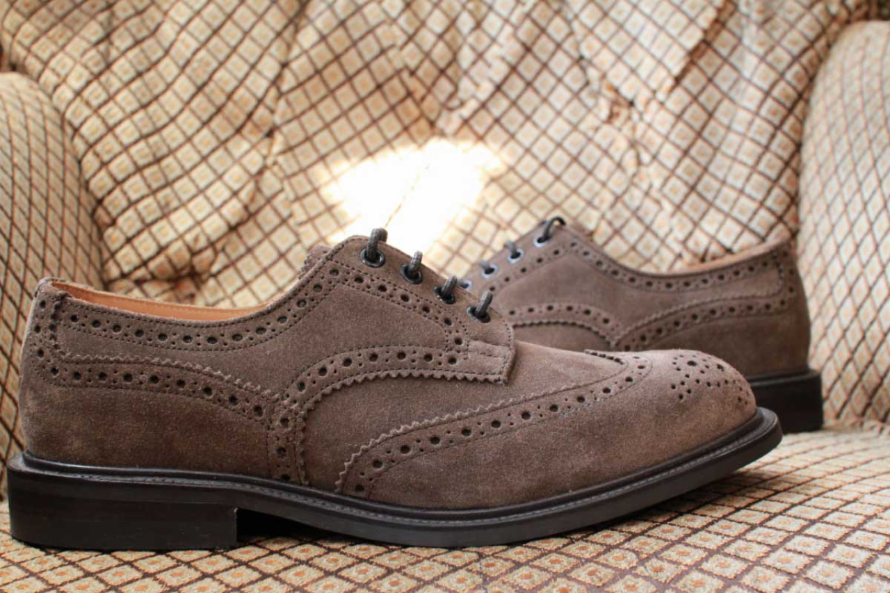 Bourton Brown Suede