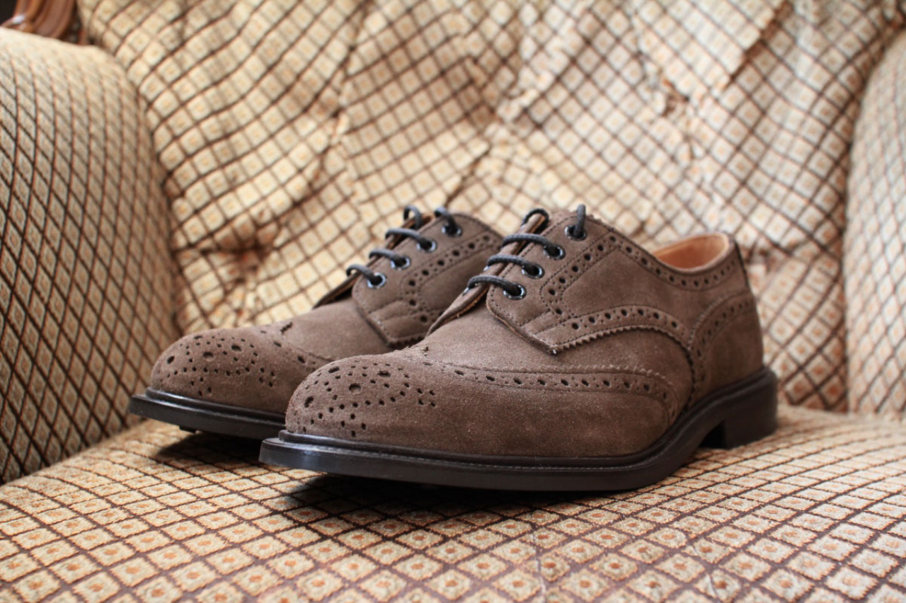 Bourton Brown Suede
